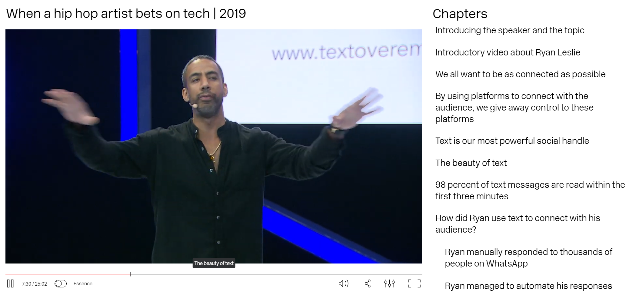 Ryan Leslie bets on tech